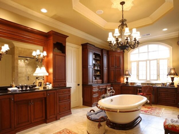 Traditional bathrooms gallery