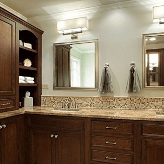 transitional bathrooms gallery
