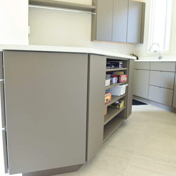 custom laundry room cabinets to maximize every inch of storage space