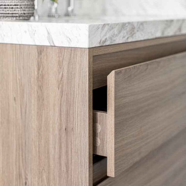 close up of door detail showing quality construction