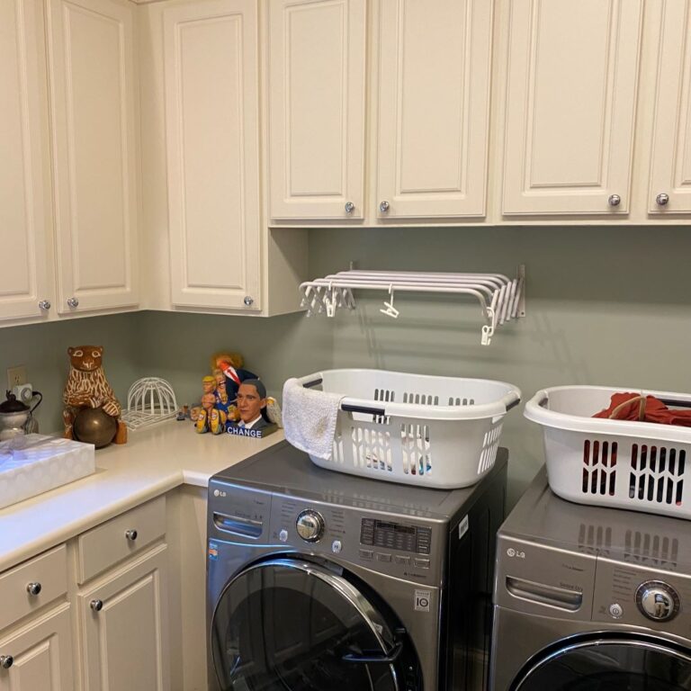 laundry room before