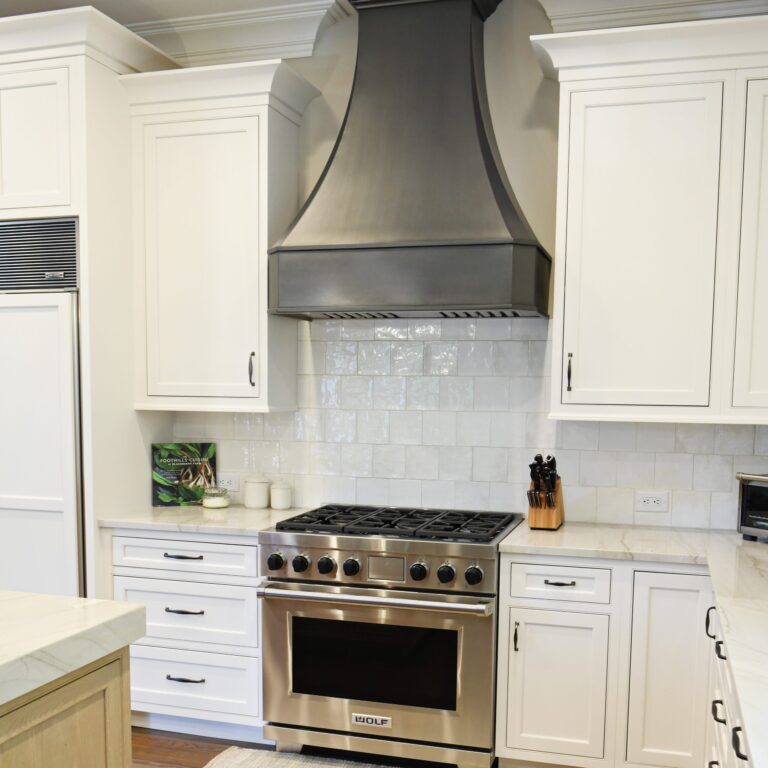 gorgeous marietta kitchen transformation with wolf range and dark hood